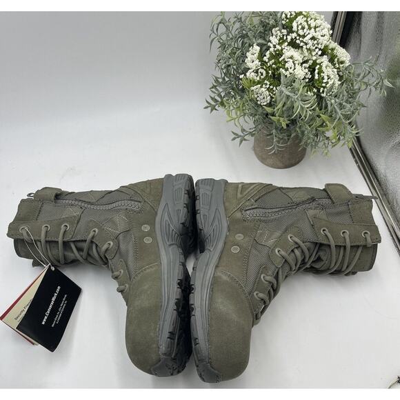 Converse Rapid Response Military Sage Green Stealth Boot Comp Toe 8” M4/W6 NEW - Picture 7 of 16